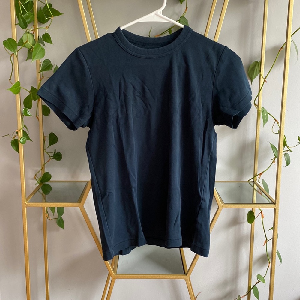 Uniqlo U Navy Cotton T-Shirt (Medium)